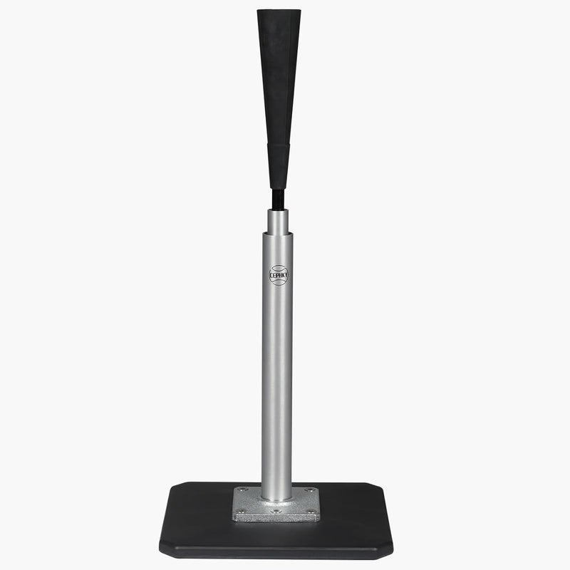 CEPHKY Store Portable Baseball Tee, Batting Tee for Baseball | Softball, Adjustable Height 24" to 46", Tee Ball Stand with Weighted Base, Flexible Rubber Top, Hitting Tee for Kid/Youth/Adult, Easy Assembly - Image 1